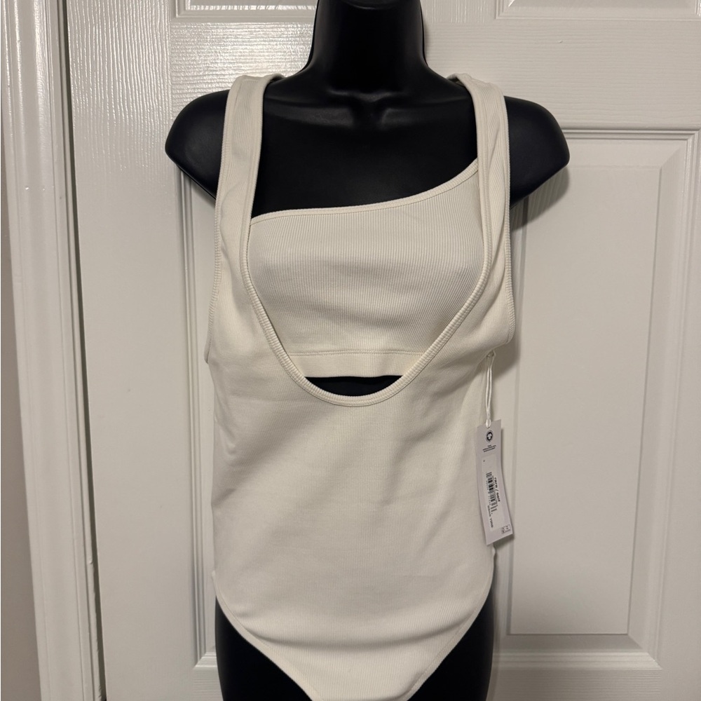 White Two Piece Bodysuit